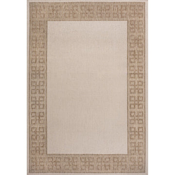 Athena Classic Geometric Border Indoor/Outdoor Area Rug